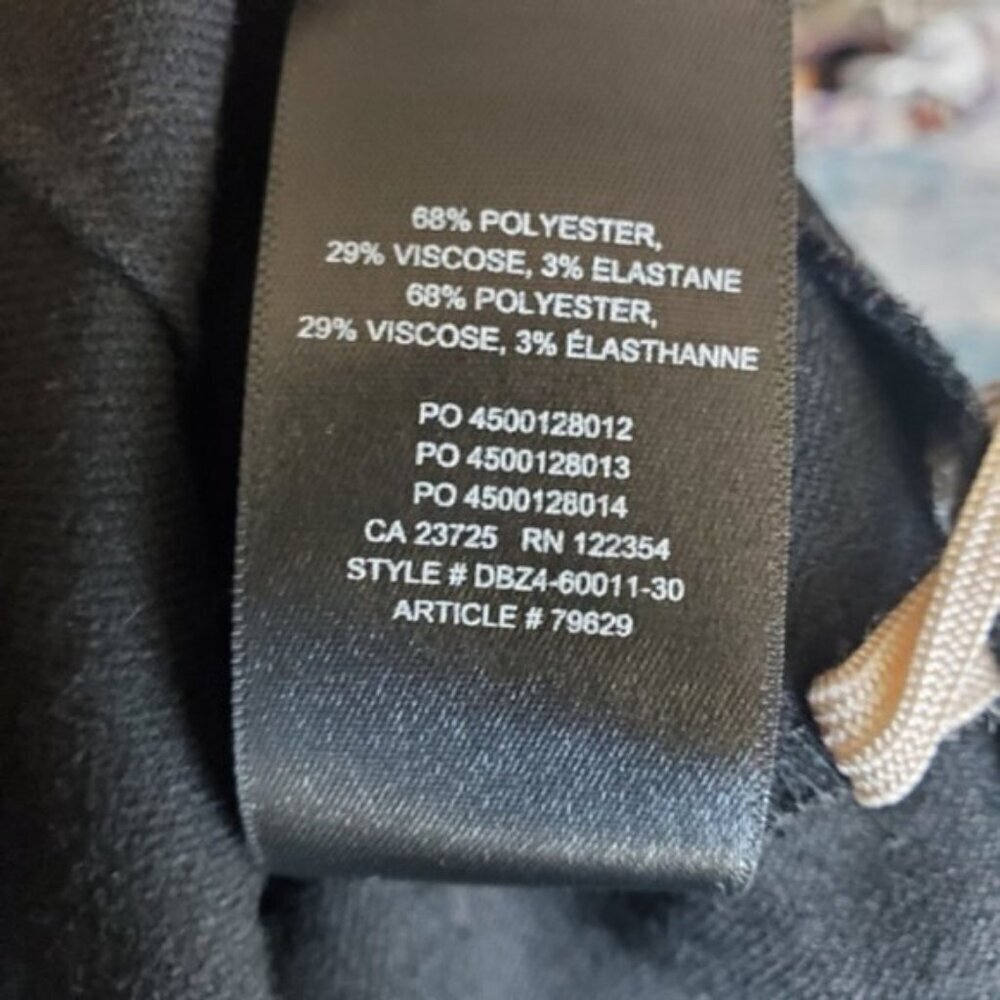 Aritzia Wilfred Black Porto Cropped, High-rise Dress Pants Size 6 - Picture 10 of 10